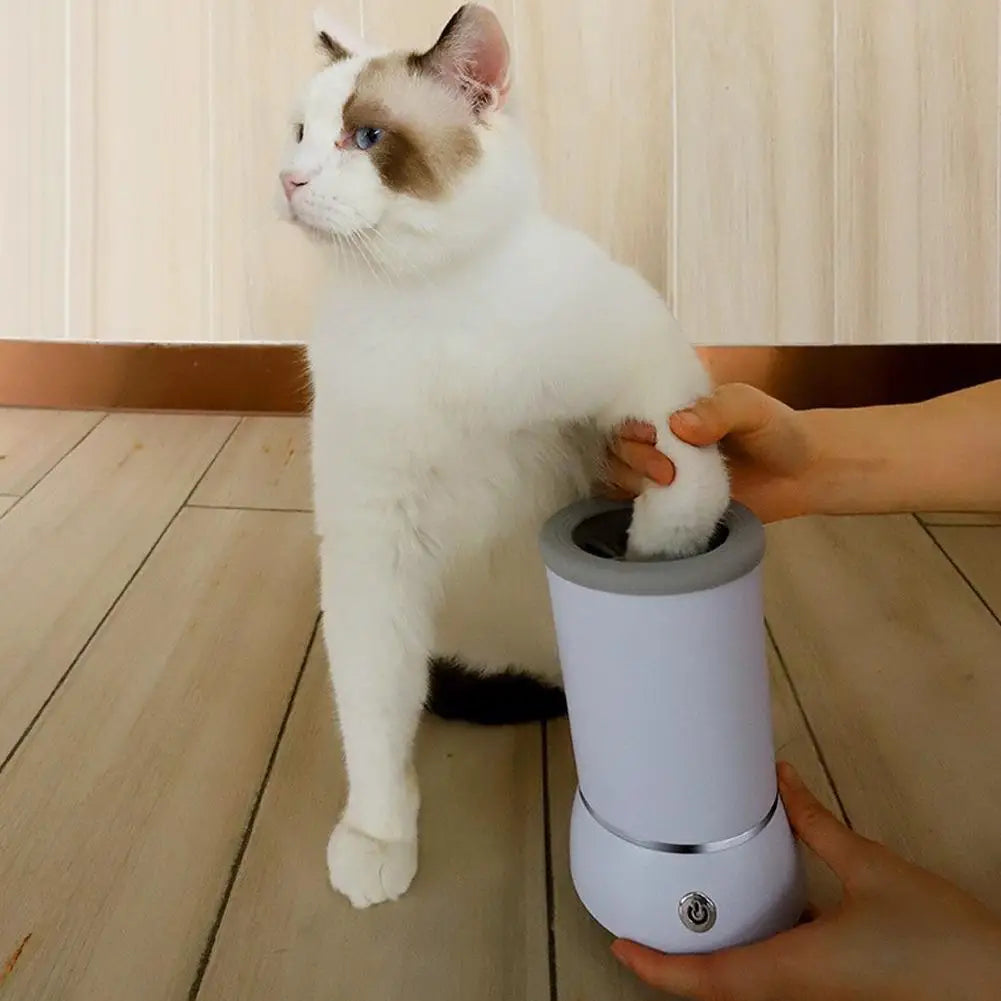 PawSpa Pro™ – USB Rechargeable Electric Dog & Cat Paw Cleaner