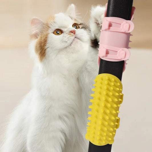 Purrfect Touch™ 2-in-1 Silicone Pet Massage & Hair Removal Comb
