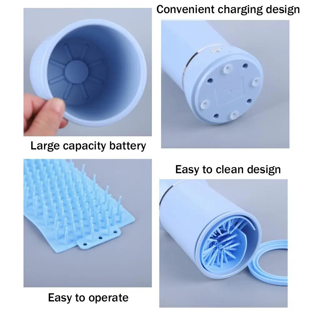 PawSpa Pro™ – USB Rechargeable Electric Dog & Cat Paw Cleaner