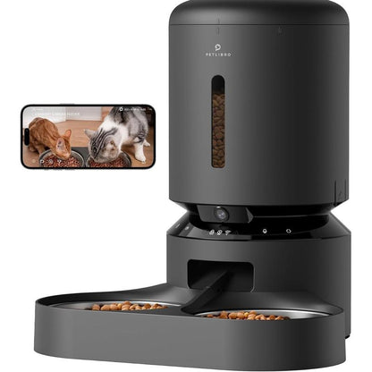 PETLIBRO Granary Luxury Smart Feeder with 1080P Camera – Dual Tray, WiFi Control, 5L Capacity