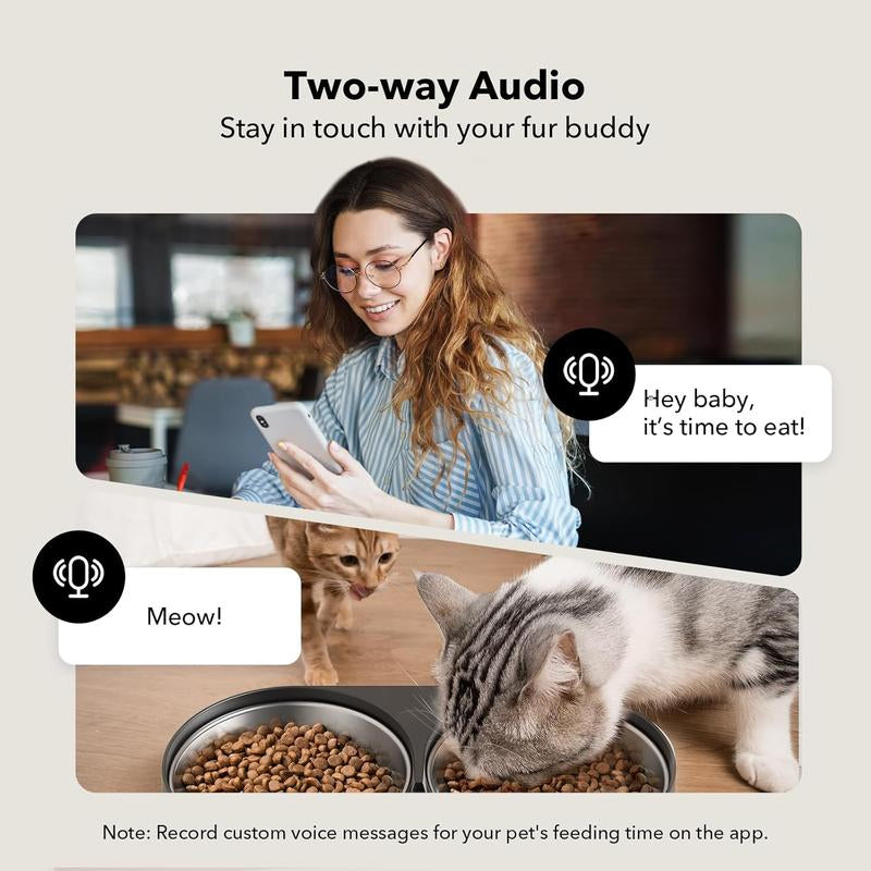 PETLIBRO Granary Luxury Smart Feeder with 1080P Camera – Dual Tray, WiFi Control, 5L Capacity