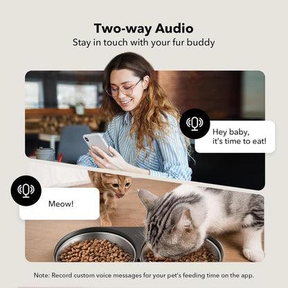 PETLIBRO Granary Luxury Smart Feeder with 1080P Camera – Dual Tray, WiFi Control, 5L Capacity
