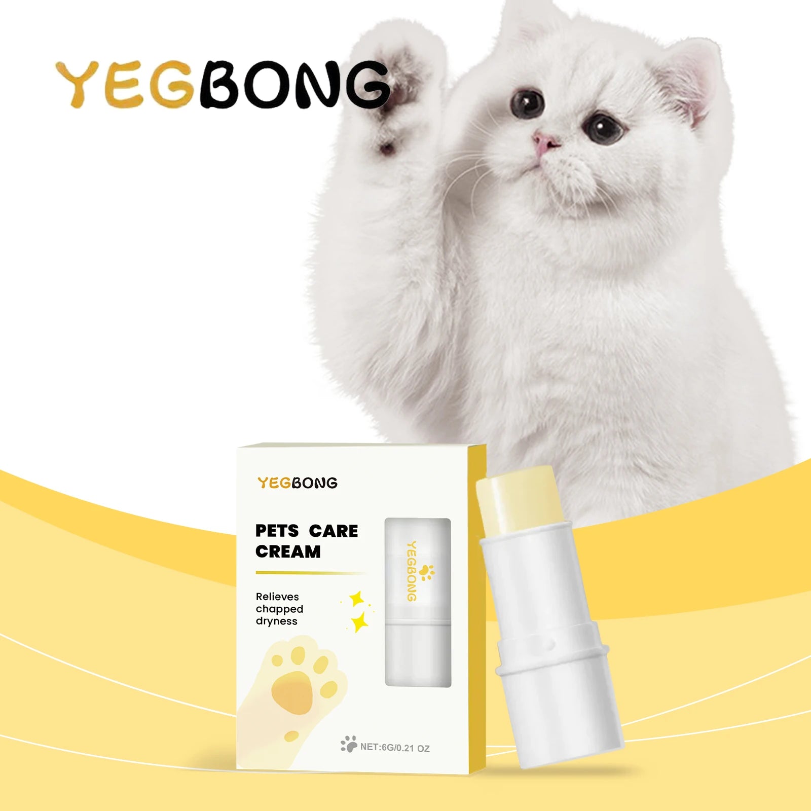 PawGuard+™ Nourishing Balm Stick for Cats & Dogs