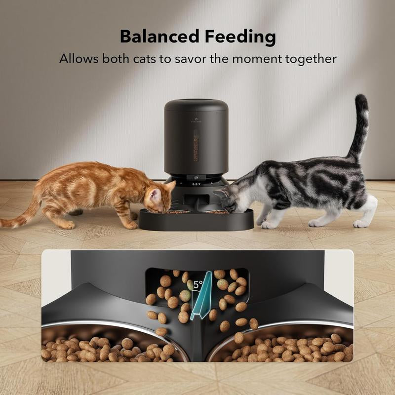PETLIBRO Granary Luxury Smart Feeder with 1080P Camera – Dual Tray, WiFi Control, 5L Capacity